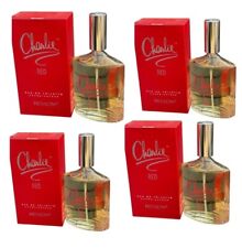 CHARLIE RED REVLON 100 ML x 2 EAU DE TOILETTE SPRAY PARFUM LONGUE DUREE FEMME