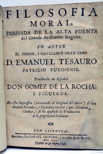 Livre ancien tesauro filosofia - ancien,