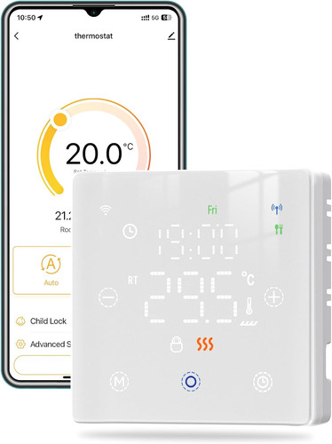 Thermostat zigbee chauffage - thermostat, À