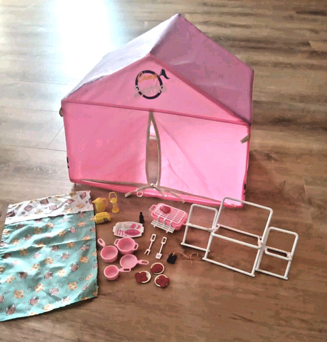 Vintage barbie campsite - vintage,