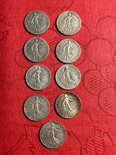 ARGENT: FRANCE - NEUF PIECES