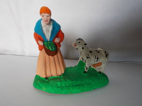 Ancien santon devillaine 9cm - ancien,