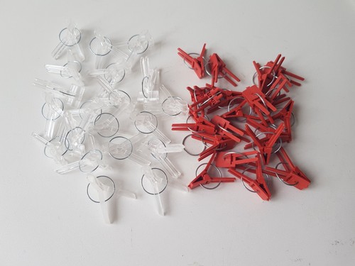 Lot pinces clips - lot, 40