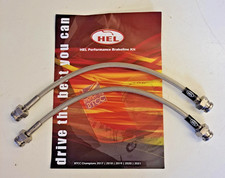 HEL Peugeot 205 1.9 Gti ABS Arrière Intermédiaire Ss Durite Frein Tressée Tubes