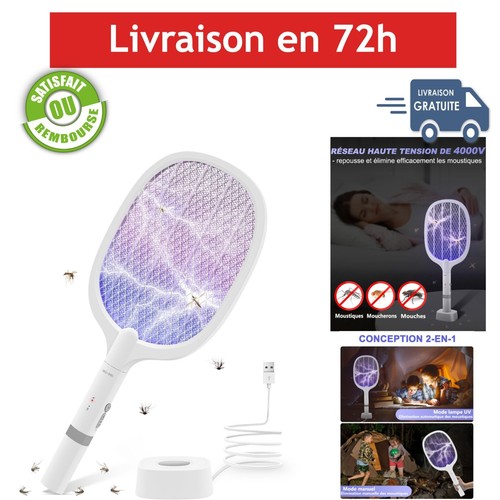 Raquette électrique insectes - Électrique,