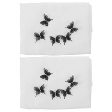  Rideaux Voilage Passe Tringle Blanc Longs Blancs Transparents Du Salon