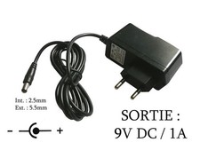 Alimentation 220V vers DC 9V /