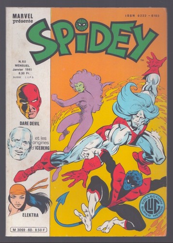 Spidey lug 1985 - spidey, n°60