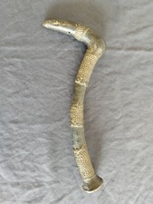 Ancien Sceptre - Massue Africaine En Bronze