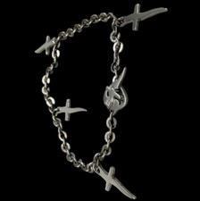 Bracelet homme femme croix - femme,
