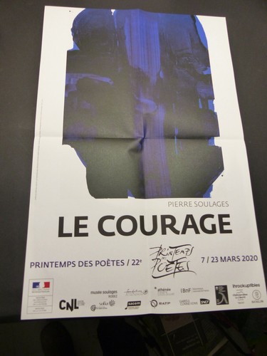 Pierre soulages le courage - pierre,