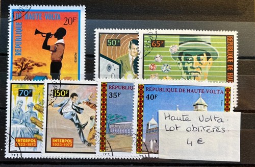 Timbres haute volta - volta, lot