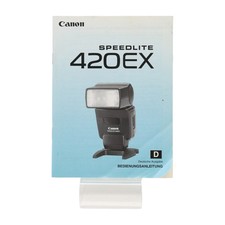 Canon Speedlite 420EX Manuel