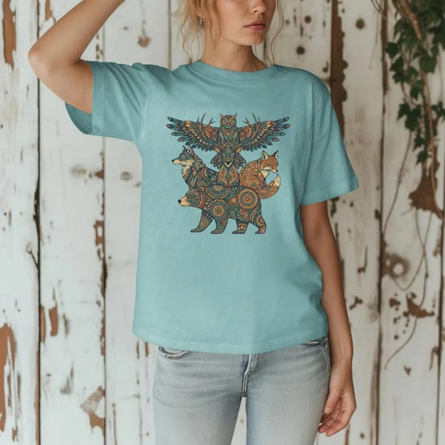 Woodland animal totem comfort - totem,