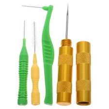  4 Pcs Kit Nettoyage Aérographe Airbrush Accessoires Pour Porte-avion