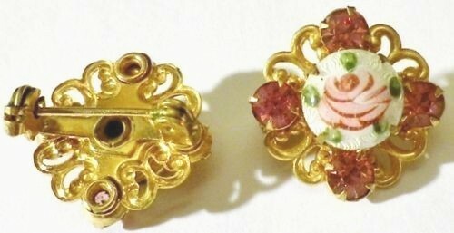 Broche bijou vintage petite - broche,