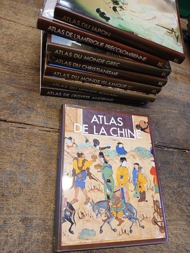 Lot livres atlas de - atlas, la