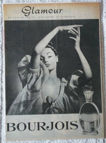 Publicité parfum bourgeois - publicité,
