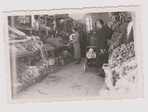 Photo ancienne marché - photo,