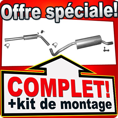 échappement pour seat ibiza - pour,