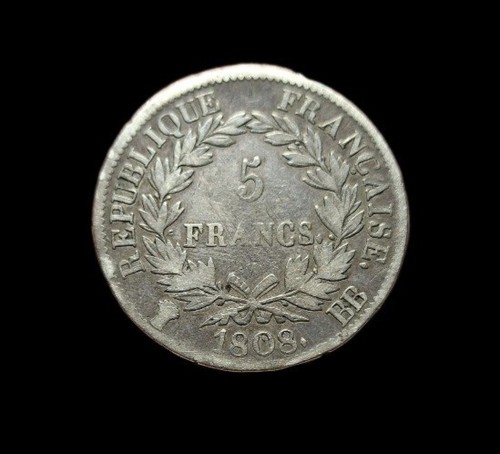 Napoleon francs 1808 bb - napoleon,