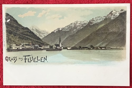 Suisse fluelen colorisée tbe - colorisée,