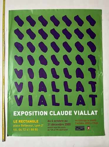 Claude viallat rectangle - viallat, le