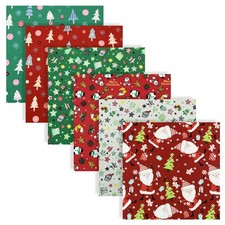 Lot de 6pcs Noël Tissu en