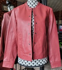 Veste en cuir véritable, TS -