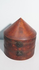 Boite Chapeau Chinoise Cuir
