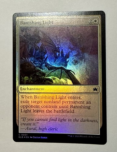 Banishing light blb - banishing,