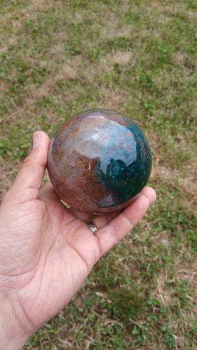 Jaspe sanguin forme - sanguin, sphère