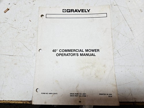 Gravely commercial mower - gravely,