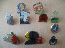 LOT PIN'S  SAPEURS POMPIERS