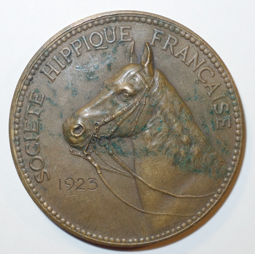 Médaille société hippique - médaille,