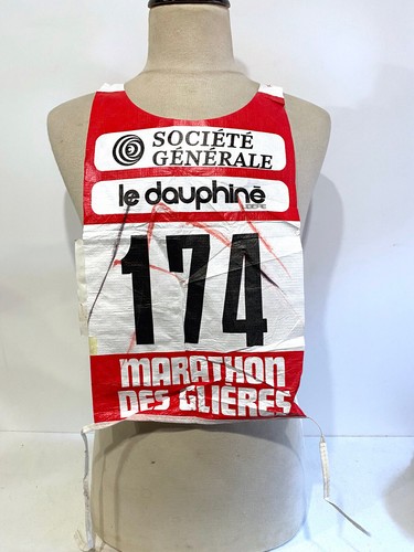 Ancien dossard chasuble ski - dossard,