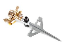 Cellfast Arroseur pulsateur professionnel avec pique et bras pour stabilité,