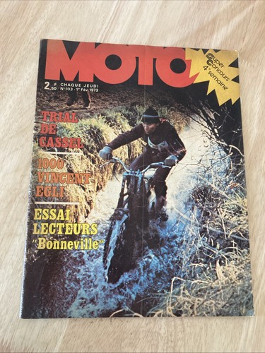 Moto journal 103 - moto, 1973