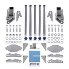 Rear Weld-On Parallel 4 Link Suspension Kit Rod Rat Truck Classic Car Air Ride