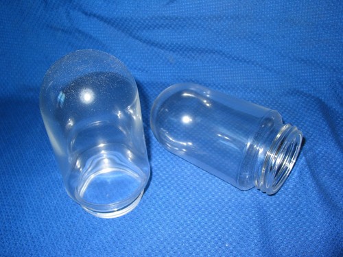 Globe obus verre soufflé - un,