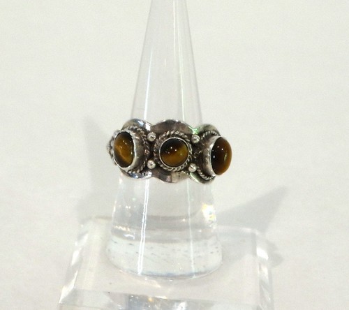 Bague argent massif - en,