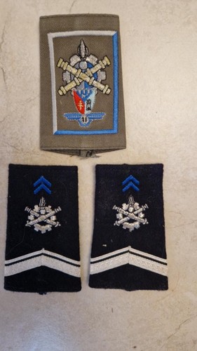 Insignes tissus matériel - insignes, du