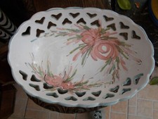 CORBEILLE FAIENCE AJOUREE A