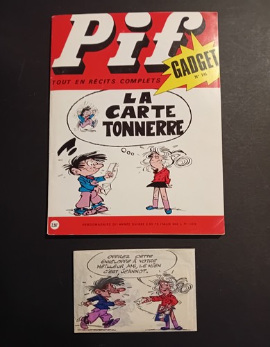 Pif gadget 141 avec - pif,