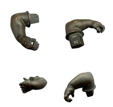 Élément bras enfants bronze XIXe siècle antiquité sculpture objet de vitrine