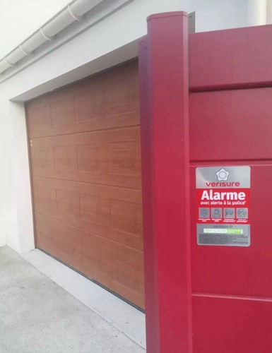 Autocollant plaque verisure - plaque,
