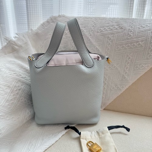 Hermes basket holy grail blue - hermes,