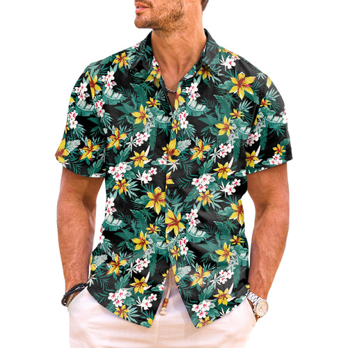 Chemise hawaïenne homme - chemise,