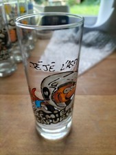 VERRE PEINT JOE BAR TEAM JOE