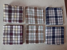 Lot grands mouchoirs tissu - mouchoirs,